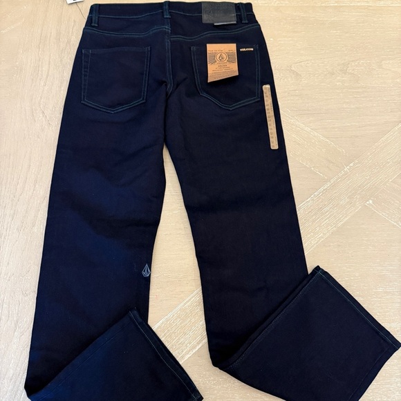 Volcom Blue Modern Straight Jeans Solver Fit - Picture 5 of 9